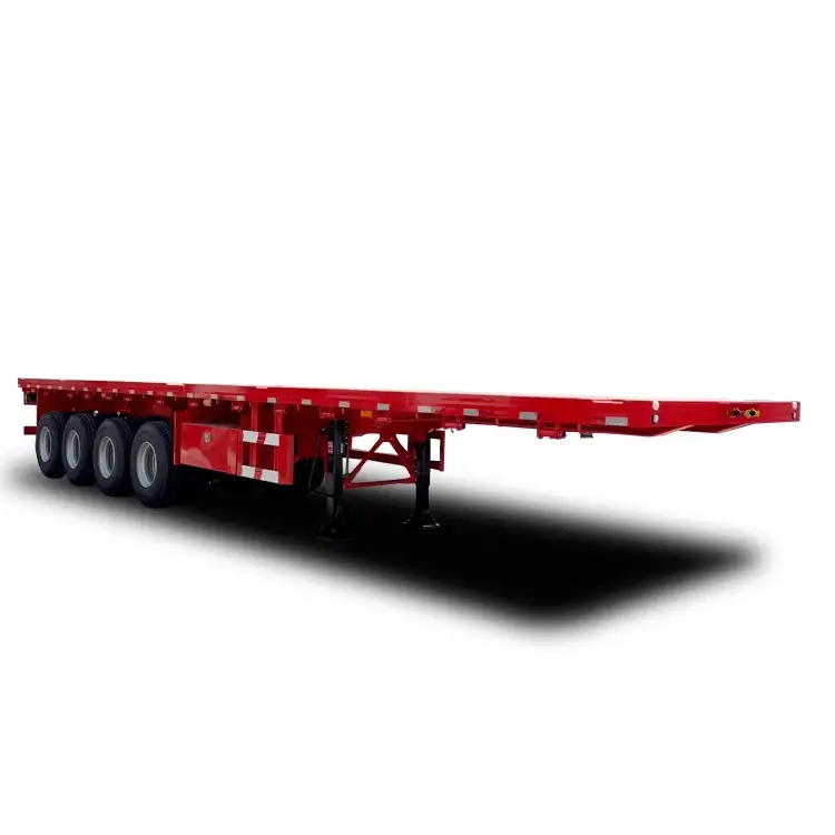 Flatbed Container Semi Trailer