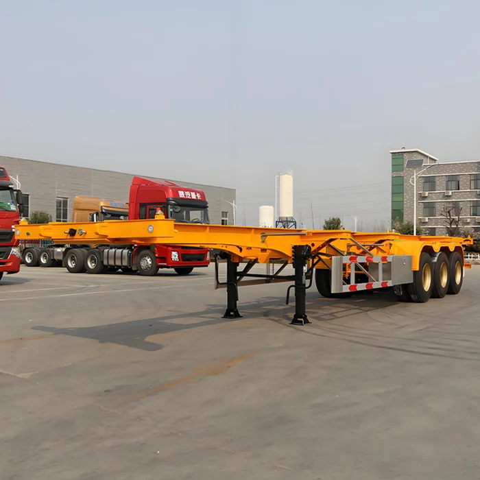 3-Axle Skeletal Semi-Trailer