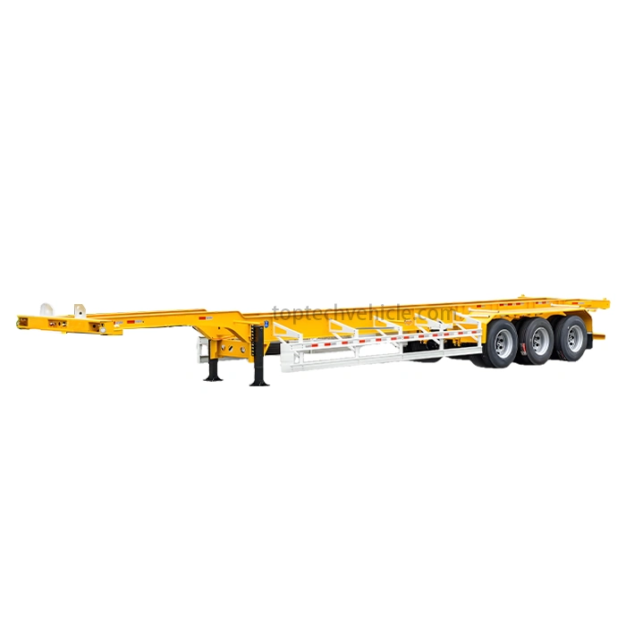 3-Axle Gooseneck Skeleton Semi-Trailer