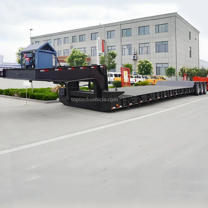 3-Lines 6-Axle Detachable Gooseneck Semi-Trailer