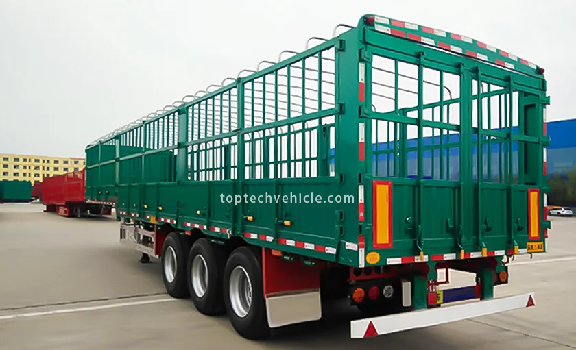 3-Axle Fence Semi-Trailer