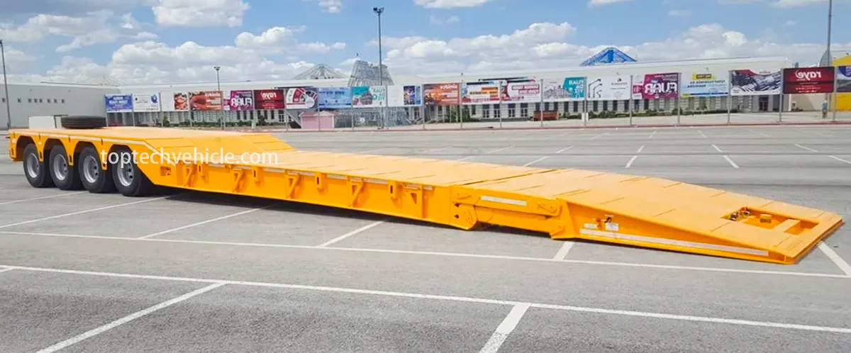 Hydraulic Detachable Gooseneck Lowbed Trailer