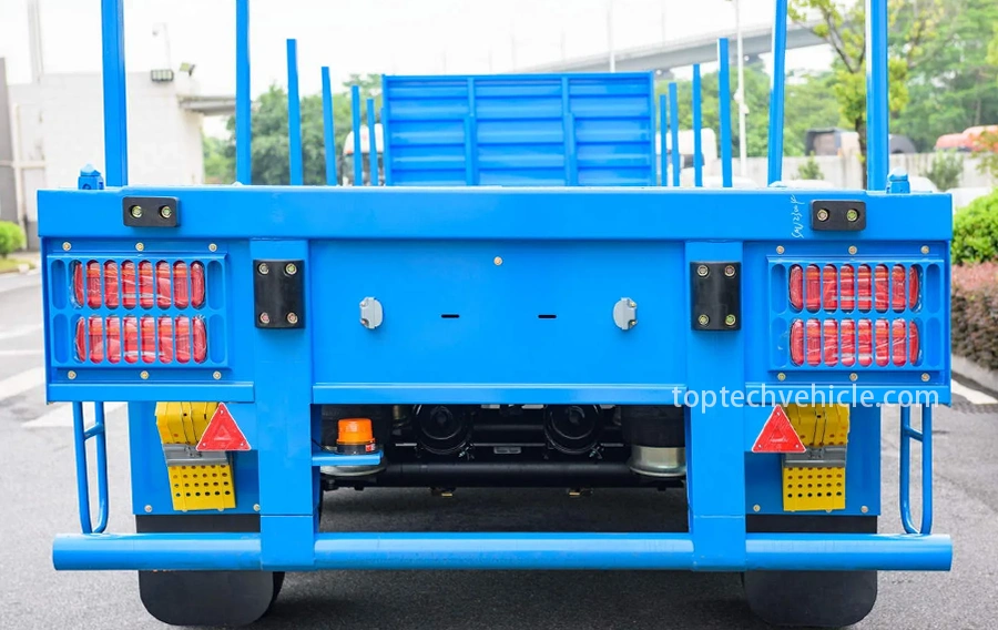 TOPTECH 3-Axle Flatbed Container Semi-Trailer