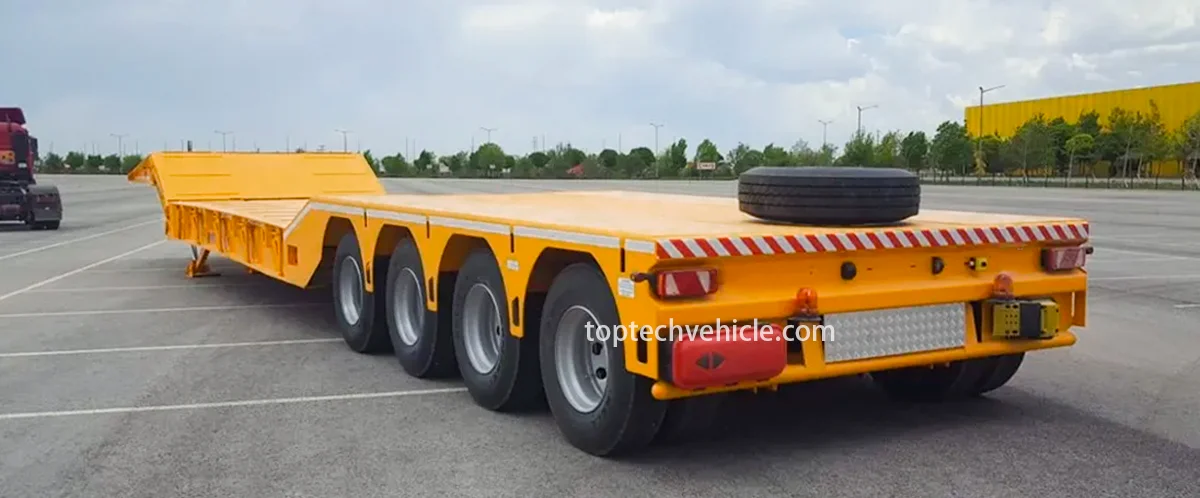 Hydraulic Detachable Gooseneck Lowbed Trailer